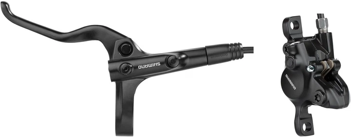 Тормоз гидравлический дисковый Shimano MT201 задний (правая ручка BL-MT201, калипер, гидролиния 1700мм) - Фото 5 Тормоз гидравлический дисковый Shimano MT201 задний (правая ручка BL-MT201, калипер, гидролиния 1700мм) - изображение 5