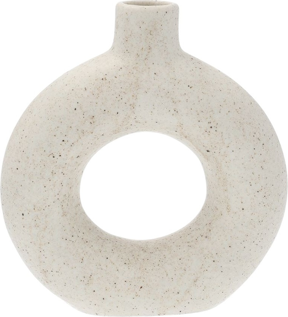 Wazon Homla NOVO z dziurą biały 19 x 5.5 x 21 cm (5904183814131) - obraz 1
