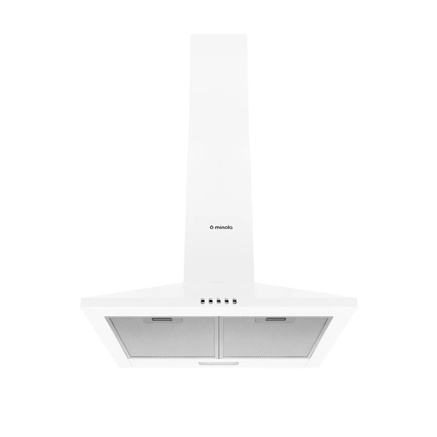 Кухонная вытяжка Minola HK 5214 WH 700 LED, белая купольная пристенная декоративная, шириной 50 см - изображение 5