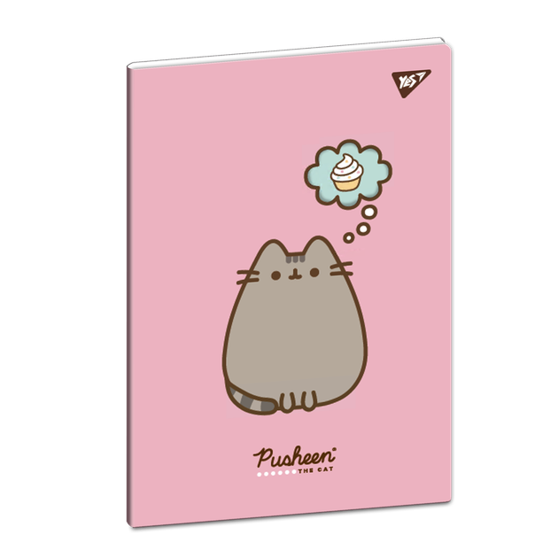 Зошит Yes А4 40 аркушів Pusheen клітинка (681856) - изображение 5