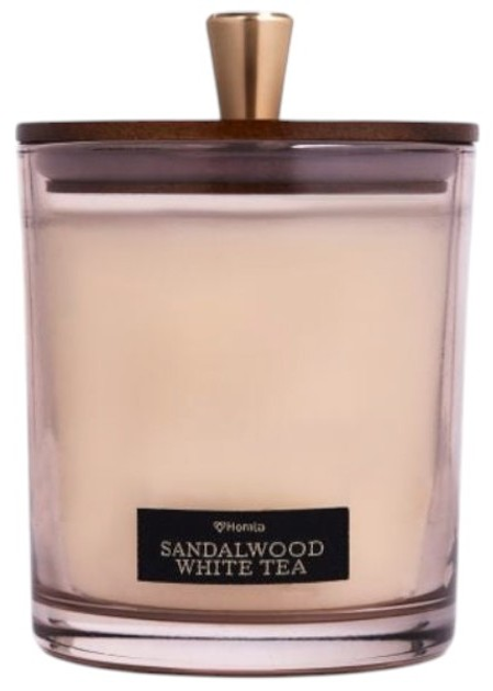 Świeca zapachowa Homla Woody Blend Sandalwood White Tea 705199 380 g (5906496705199) - obraz 1