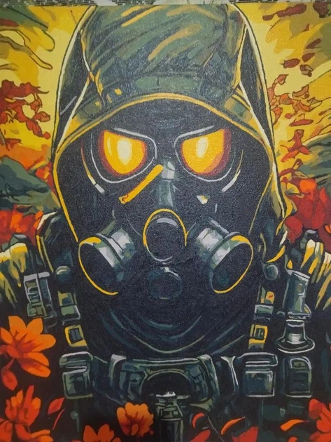 Картина за номерами S.T.A.L.K.E.R. Сталкер Зона відчуження АРТ-Крафт 40x50 см (16129-AC) - зображення 3