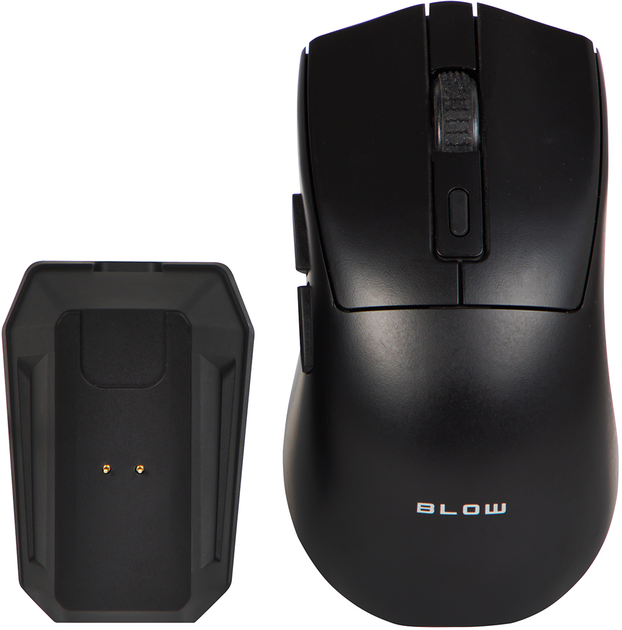 Mysz Blow Adrenaline Omega Wireless/Bluetooth/USB Black (5900804147725) - obraz 2