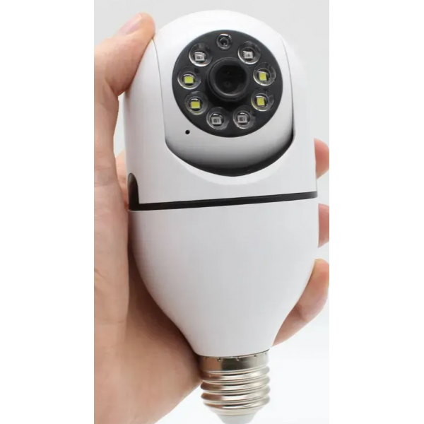 Бездротова WIFI камера відеоспостереження в патрон 2MP, з датчиком руху Smart Camera (L) - Фото 8 Бездротова WIFI камера відеоспостереження в патрон 2MP, з датчиком руху Smart Camera (L) - зображення 8