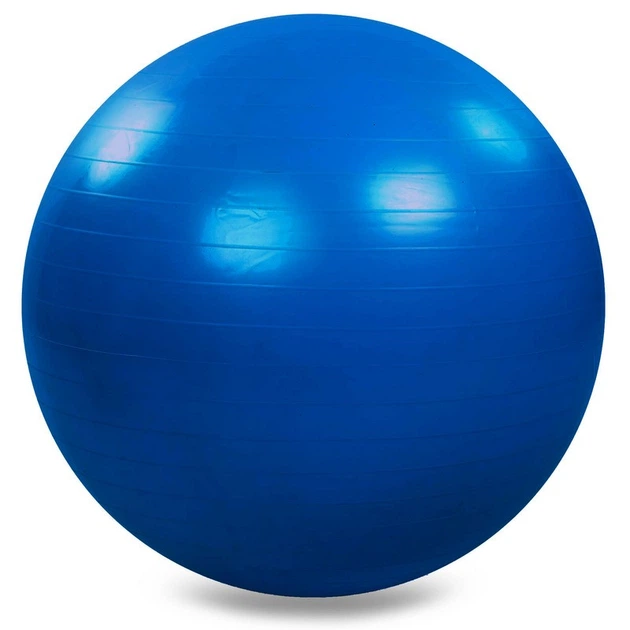 Мяч для фитнеса фитбол гладкий глянцевый 65 см Zelart My Fit 1980-65 Blue - Фото 1 Мяч для фитнеса фитбол гладкий глянцевый 65 см Zelart My Fit 1980-65 Blue - изображение 1