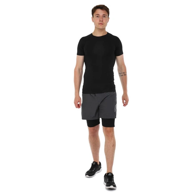 Шорти подвійні спортивні чоловічі Zelart Fit 9002 розмір 2XL (175-180 см) Grey-Black - Фото 7 Шорти подвійні спортивні чоловічі Zelart Fit 9002 розмір 2XL (175-180 см) Grey-Black - зображення 7