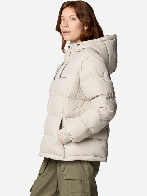 Куртка зимова коротка жіноча Columbia Pike Lake II Insulated Jacket 2051374279 XS Бежева (195981775853) - зображення 4