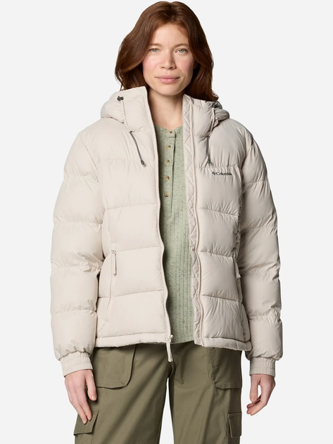 Куртка зимова коротка жіноча Columbia Pike Lake II Insulated Jacket 2051374279 XS Бежева (195981775853) - зображення 7