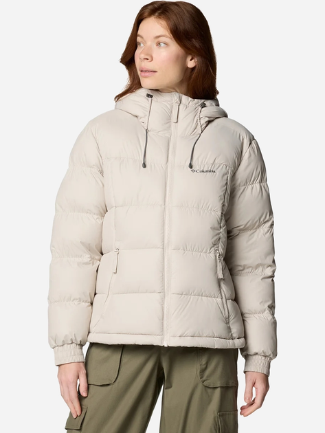 Kurtka zimowa damska sportowa Columbia Pike Lake II Insulated Jacket 2051374279 S Beżowa (195981775839) - obraz 1