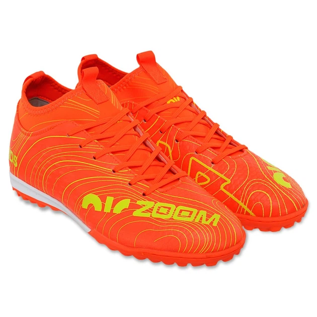 Сороконіжки футбольні з носком Air Zoom 230313-1 розмір 45 Orange-Yellow - Фото 3 Сороконіжки футбольні з носком Air Zoom 230313-1 розмір 45 Orange-Yellow - зображення 3