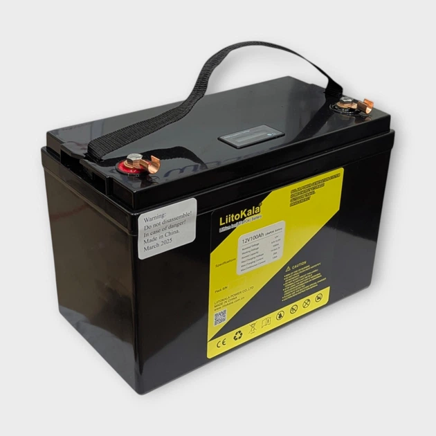 Аккумулятор Liitokala LiFePO4 12.8 В 100Ah с LCD дисплеем - изображение 3
