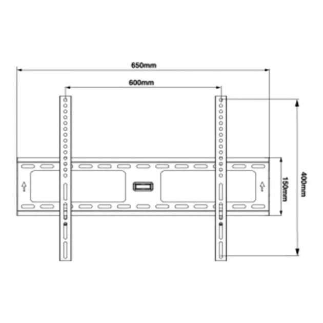 Кронштейн Walfix M-17B (VESA600х400) - изображение 2