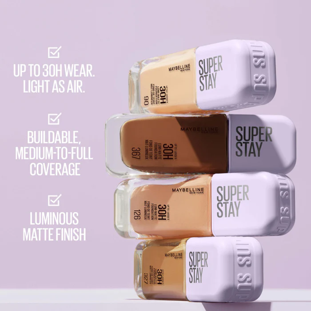 Podkład matujący Maybelline New York Super Stay 108 35 ml (3600531691943) - obraz 6