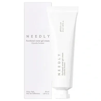 Panthenol Water Gel Cream Заспокійливий крем гель з пантенолом Needly 50ml - Фото 1 Panthenol Water Gel Cream Заспокійливий крем гель з пантенолом Needly 50ml - изображение 1