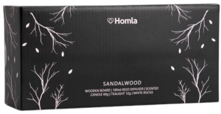 Zestaw zapachowy Homla Grasse Sandalwood 748509 5 elementów (5906496748509) - obraz 5