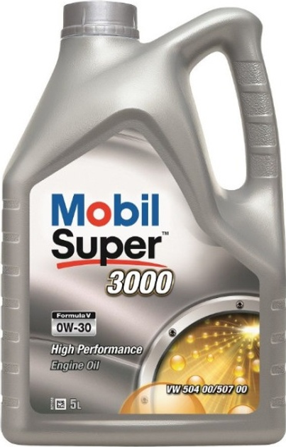 Моторне масло Mobil 1 Super 3000 FV 0W30 5 л (5407005863350) - зображення 1