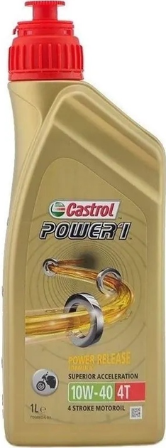 Моторне масло Castrol Power 1 4T 10W40 1 л (4008177072116) - зображення 1