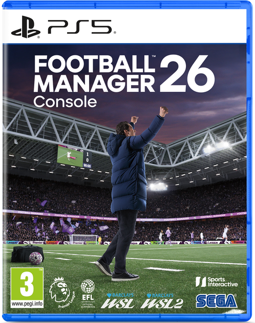 Гра PS5 Football Manager 26 (Blu-ray диск) (5055277056583) - зображення 1