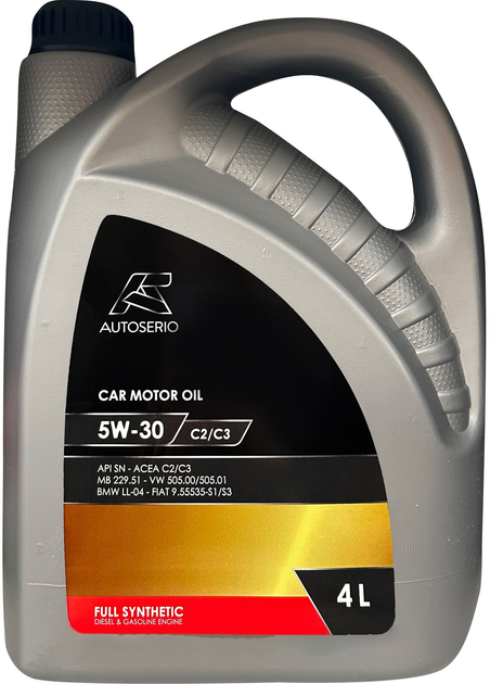 Моторне масло Autoserio 8002 5W30 4 л (8016788925154) - зображення 1