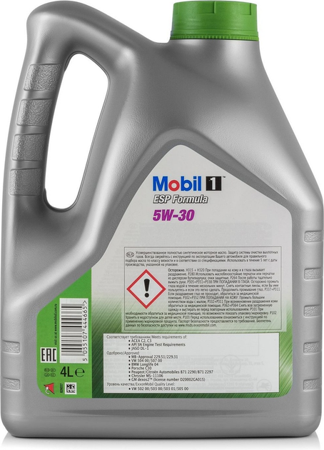 Olej silnikowy Mobil 1 ESP Formula 5W30 4 l (5407008070960) - obraz 3