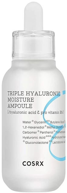 Сироватка для обличчя CosRX Hydrium Triple Hyaluronic Moisture Ampoule 40 мл (8809598450653) - зображення 1