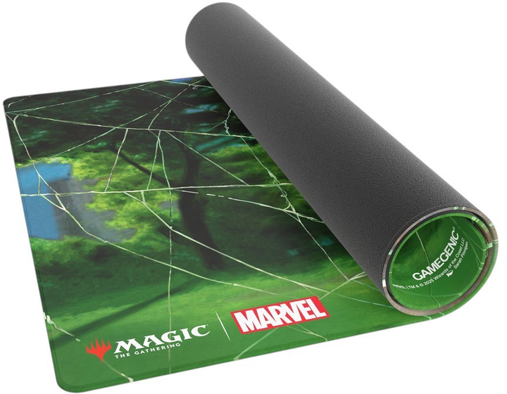 Ігровий килимок Gamegenic Magic the Gathering Marvel's Spider-Man Shiny Playmat Forest (4251715422069) - зображення 3