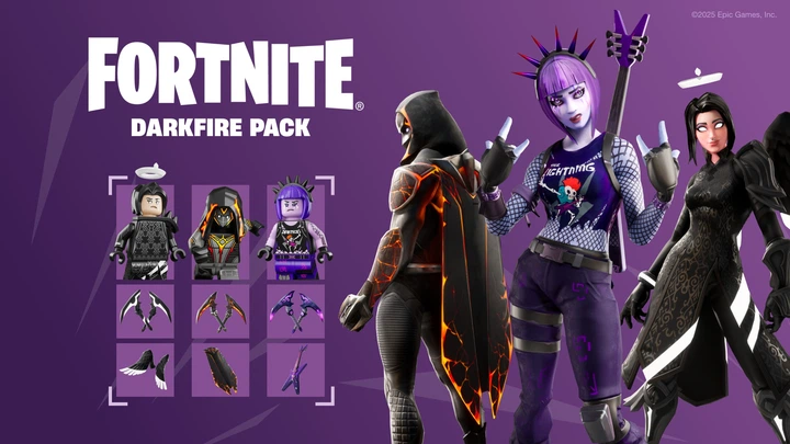 Gra Nintendo Switch Fortnite – Darkfire & Ice Bundle (Zestaw Płomień Mroku i Lód) (Klucz elektroniczny) (5056635617156) - obraz 7