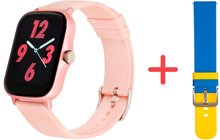 Смарт-годинник Gelius GP-SW003 Amazwatch GT2 Lite Pink - Фото 2 Смарт-годинник Gelius GP-SW003 Amazwatch GT2 Lite Pink - изображение 2