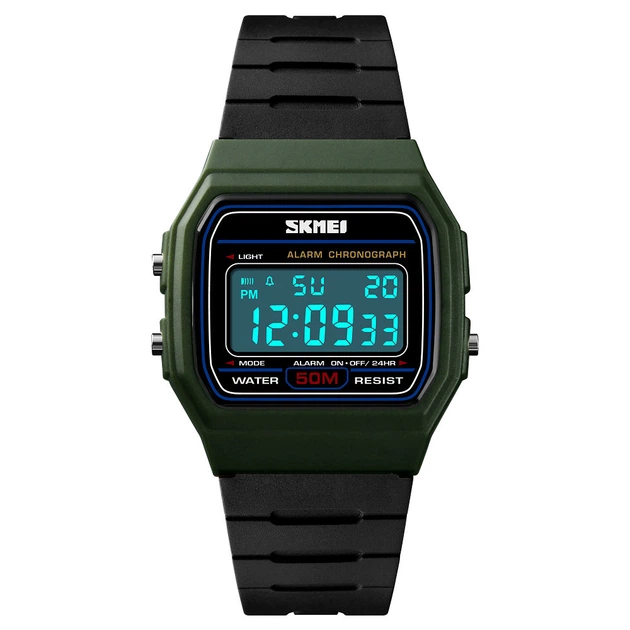 Наручний годинник Skmei 1412AG Army Green - зображення 2