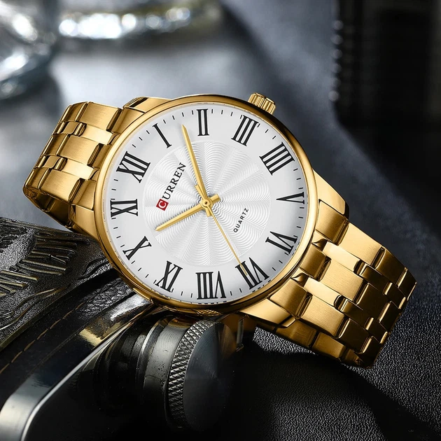 Curren 8422 Gold-White - Фото 4 Curren 8422 Gold-White - зображення 4