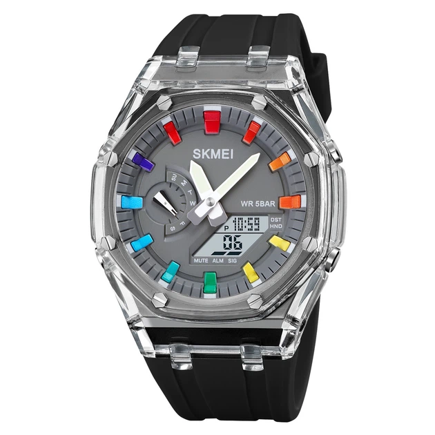 Наручные часы Skmei 2100BKGY Black-Grey SALE - Фото 1 Наручные часы Skmei 2100BKGY Black-Grey SALE - изображение 1