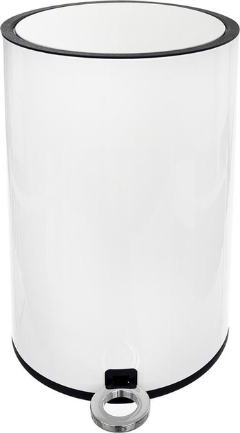 Kosz Orion metalowy biały 6 l (8592381161705) - obraz 1