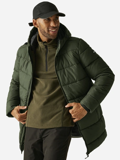 Куртка зимняя мужская Regatta Lakiver RMN250-41C 2XL Хаки (5063019775319) - Фото 3 Куртка зимняя мужская Regatta Lakiver RMN250-41C 2XL Хаки (5063019775319) - изображение 3