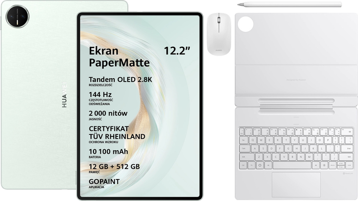 Планшет Huawei MatePad Pro 2025 12.2" Wi-Fi 12/512GB Green (4047443548337) - зображення 1