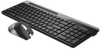 Комплект (клавиатура, мышь) A4Tech Fstyler FB2535CS Smoky Grey - изображение 4