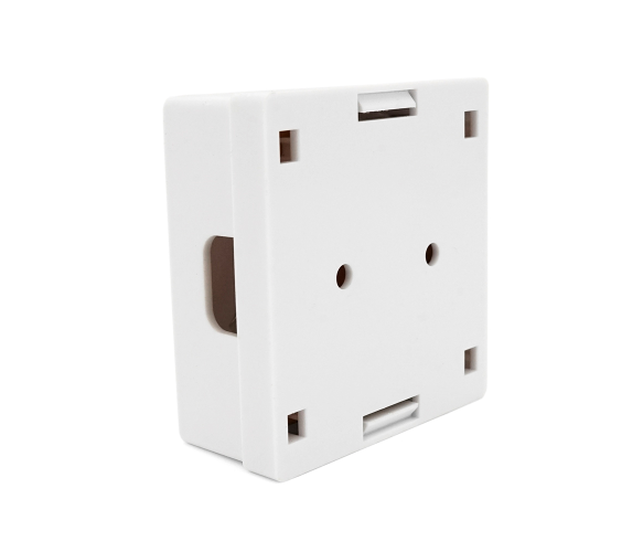 Подвійна розетка Ritar RJ45 UTP Cat5 8P8C 2 порти Біла (StR-8P8CRJ45-2) - зображення 2
