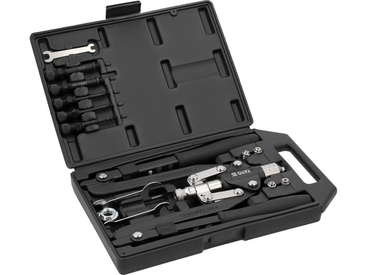 Nitownica dźwigniowa YATO zestaw 2 w 1 300-520 mm YT-36088 (5906083117282) - obraz 4