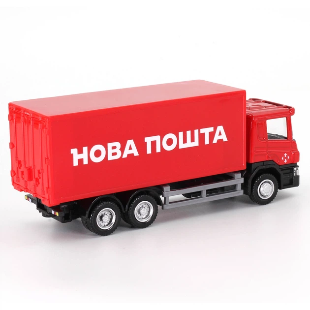 Автомодель металлическая TechnoDrive Scania Новая почта масштаб 1:64 250414U - Фото 5 Автомодель металлическая TechnoDrive Scania Новая почта масштаб 1:64 250414U - изображение 5