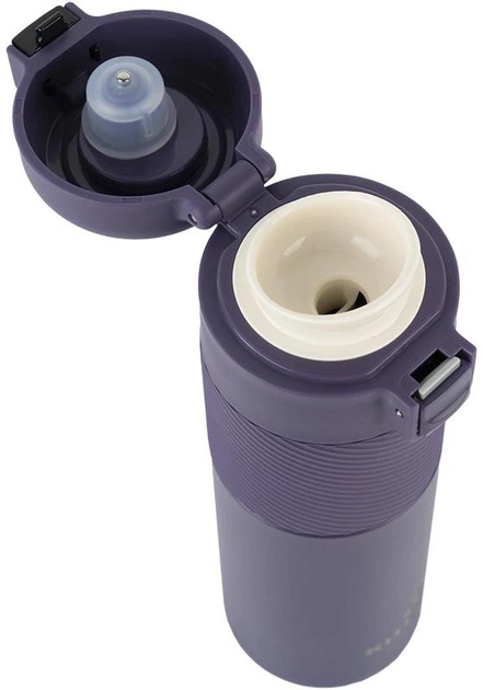 Термос Kite с термодатчиком 450 мл фиолетовый (K25-1227-3) - Фото 2 Термос Kite с термодатчиком 450 мл фиолетовый (K25-1227-3) - изображение 2