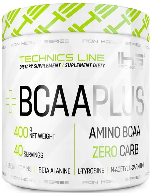 Амінокислота Iron Horse BCAA PLUS 400 г Лемон (5901703241033) - зображення 1
