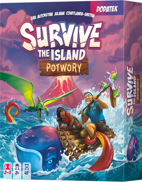 Додаток до настільної гри Rebel Survive the Island: Монстри (польське видання) (3558380133995) - зображення 1