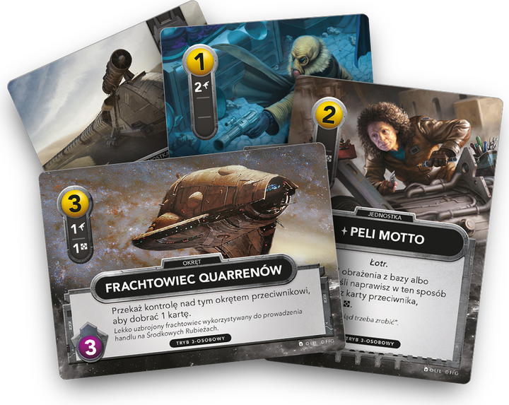 Dodatek do gry planszowej Rebel Star Wars: Gra w budowanie talii - Mandalorianie (edycja polska) (0841333135775) - obraz 3