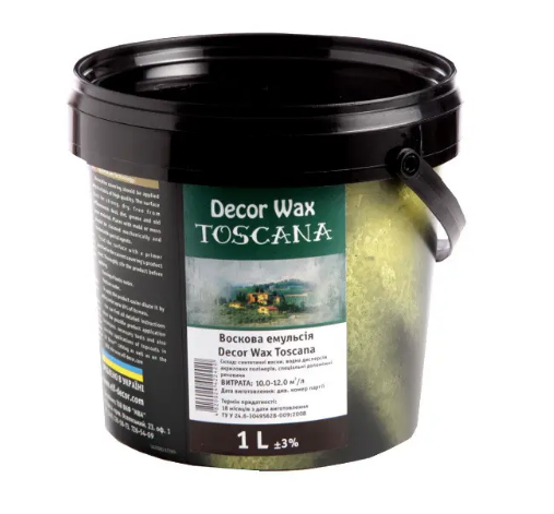 Воск "тосканский" ELF DECOR-WAX TOSCANA декоративный 3л - изображение 2