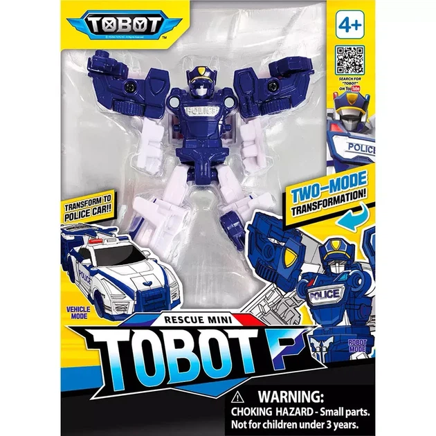 Игрушка-трансформер мини Tobot S5 Тобот P (301159) - Фото 4 Игрушка-трансформер мини Tobot S5 Тобот P (301159) - изображение 4