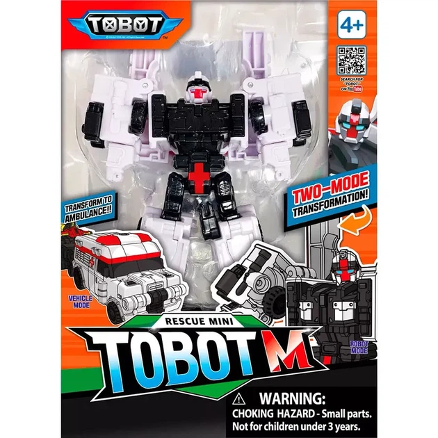 Игрушка-трансформер мини Tobot S5 Тобот M (301158) - Фото 4 Игрушка-трансформер мини Tobot S5 Тобот M (301158) - изображение 4