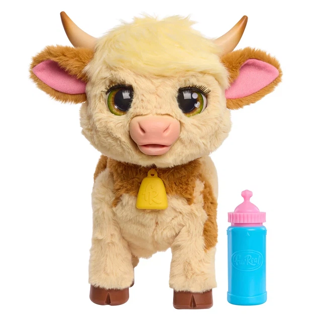 Интерактивная игрушка FurReal Коровка Мэгги (28158) - Фото 3 Интерактивная игрушка FurReal Коровка Мэгги (28158) - изображение 3