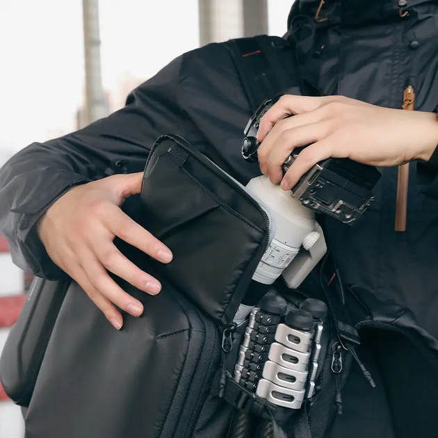 Рюкзак для фотографів Ulanzi Vijim BP10 Traker Camera Backpack 35л Black (B012GBB1) - зображення 9