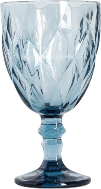 Zestaw kieliszków Homla LUNO do wina niebieskie 340 ml 4 szt (5906496748202) - obraz 2