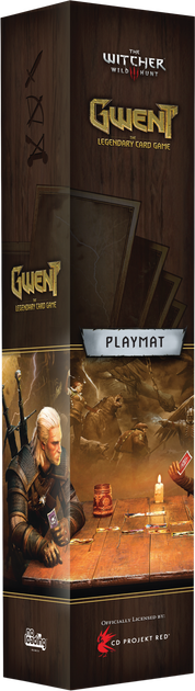 Ігровий килимок No Loading Games Гвінт: Легендарна карткова гра - Звичайна деревина (612735292959) - зображення 1