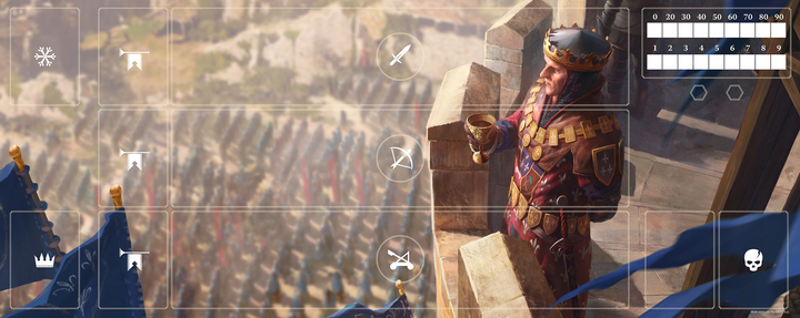 Ігровий килимок No Loading Games Гвінт: Легендарна карткова гра - Північні королівства (612735456399) - зображення 2